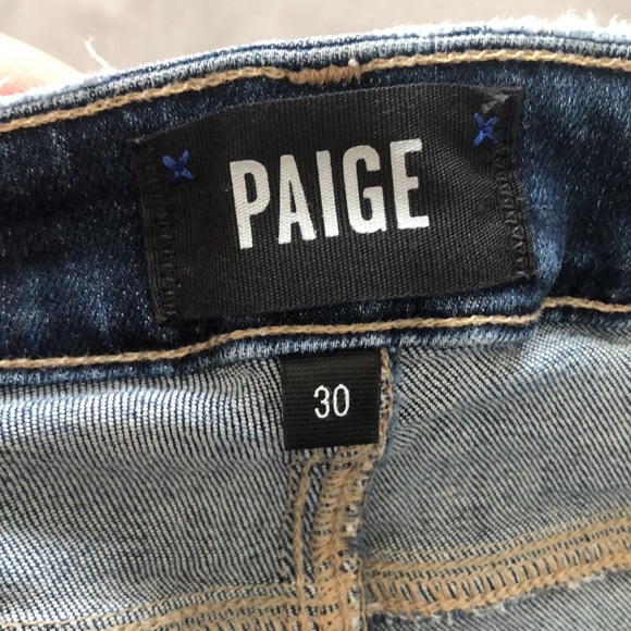 Paige Hoxton Ankle Jeans Raw Hem - Picture 5 of 8